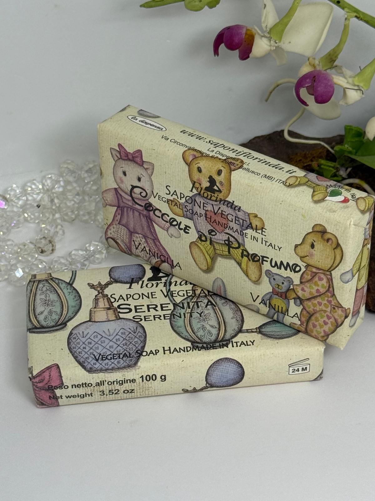 Florinda Serenita Serenity Perfumed Vegetal Bath Soap – 3.52 oz