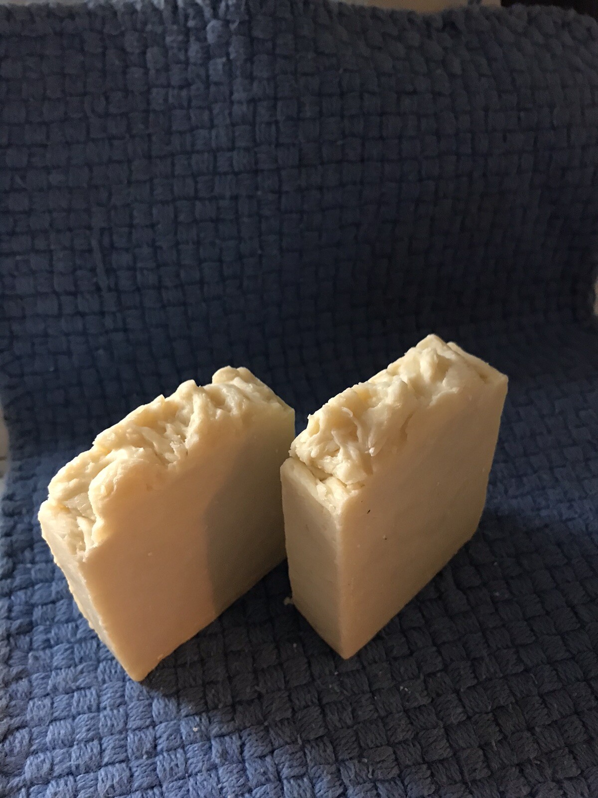 Creamy Moisturizing Handmade Bar Soap. Each Bar 4-5 Oz No Color Or Fragrance
