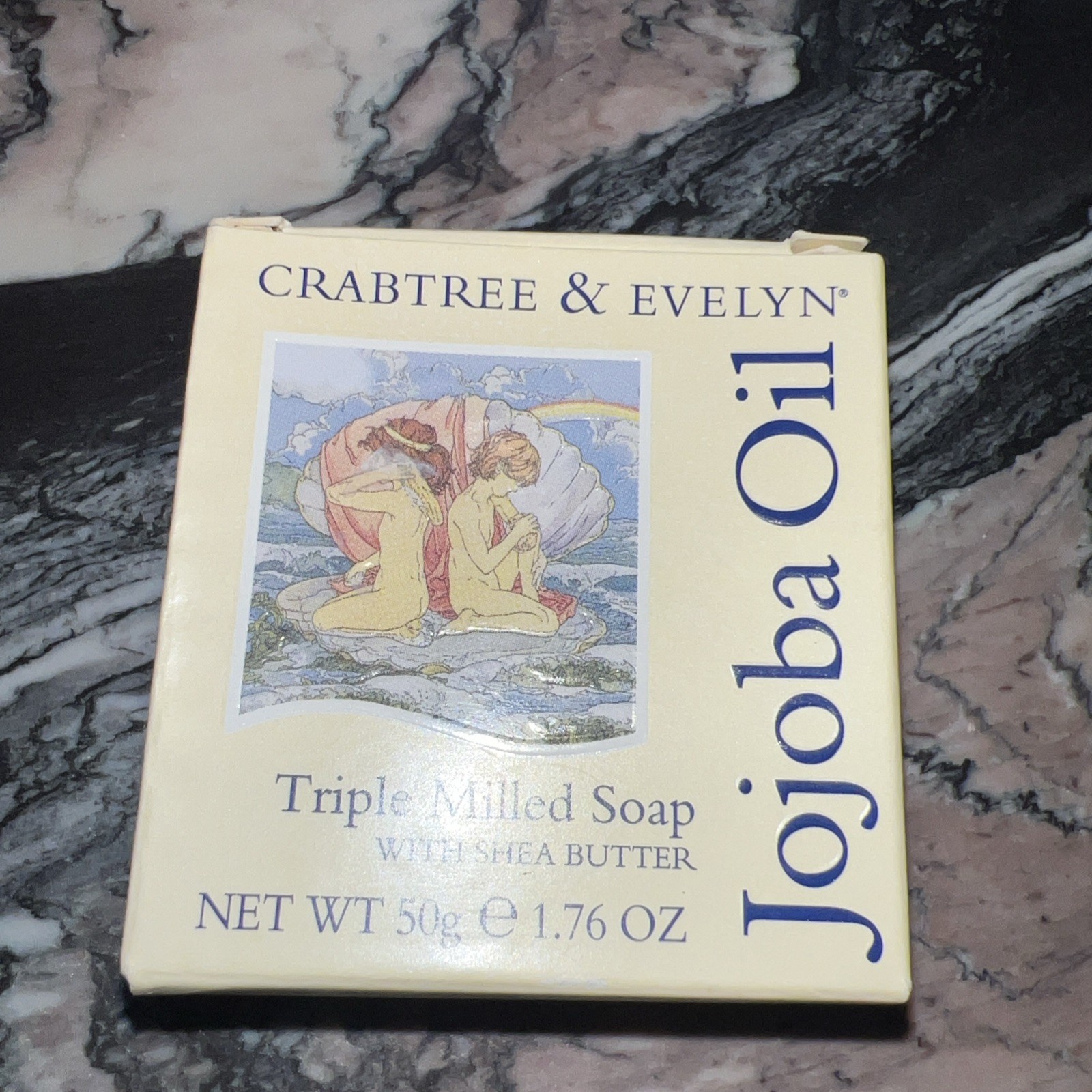 Vintage CRABTREE & EVELYN Sea Shell Soap With Jojoba Oil 50g / 1.76