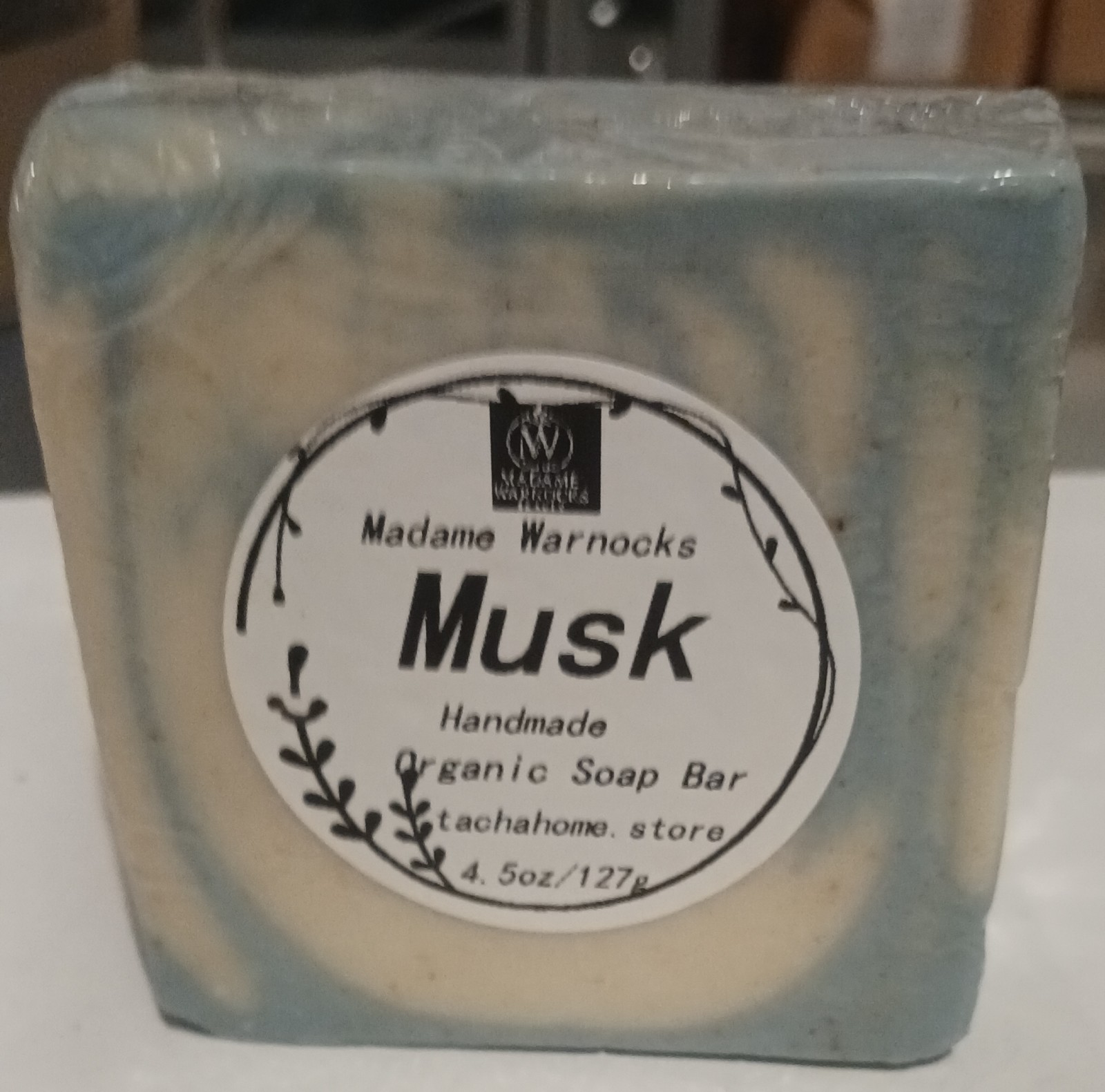 5oz Musk Organic Handmade Soap Bar Nourishing Oils & Butters: