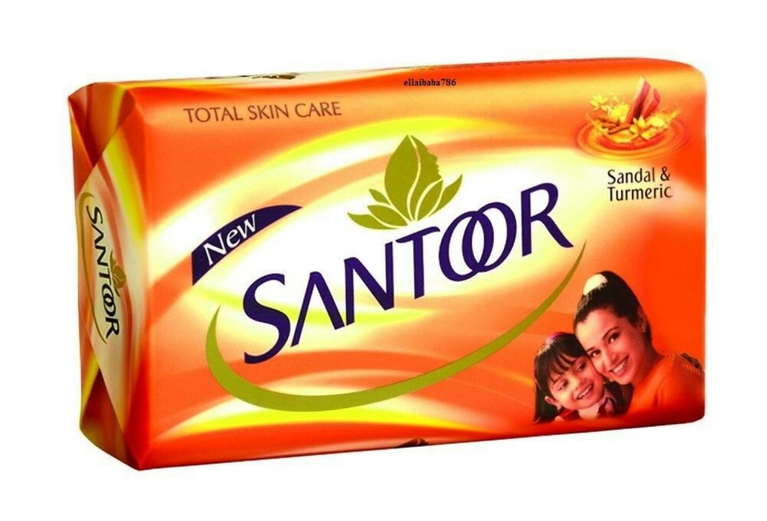6 x 100g Santoor Sandal and Turmeric Soap Free Shipping