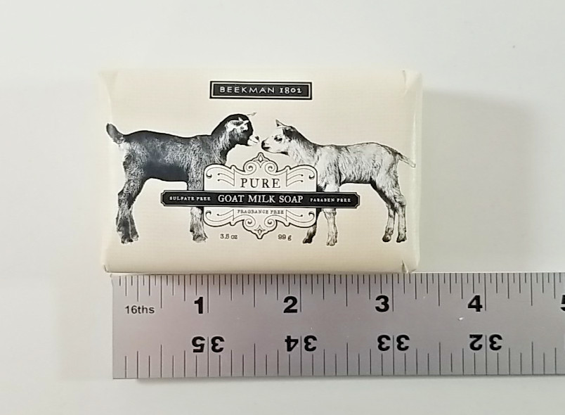 Beekman 1802 Pure Goat Milk Bar Soap 3.5 oz Fragrance Free NEW