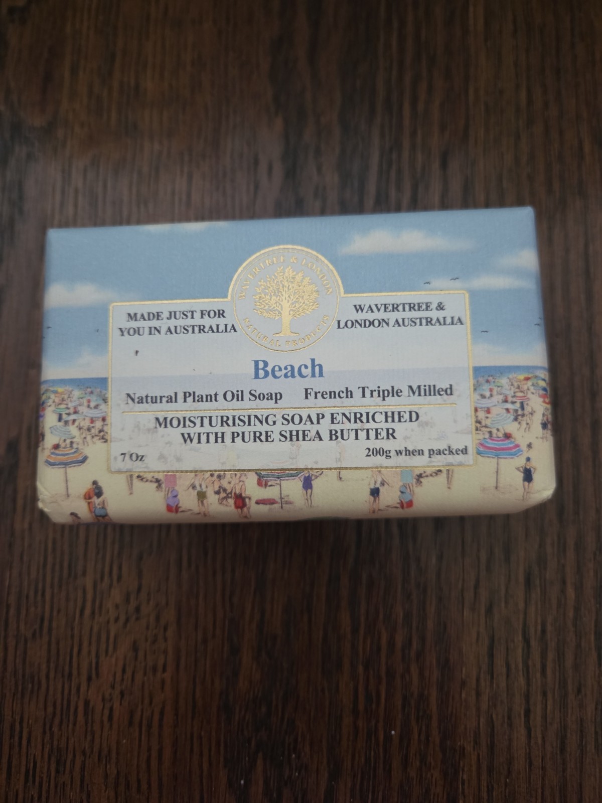 Wavertree & London Australia bar soap BEACH NEW SEALED