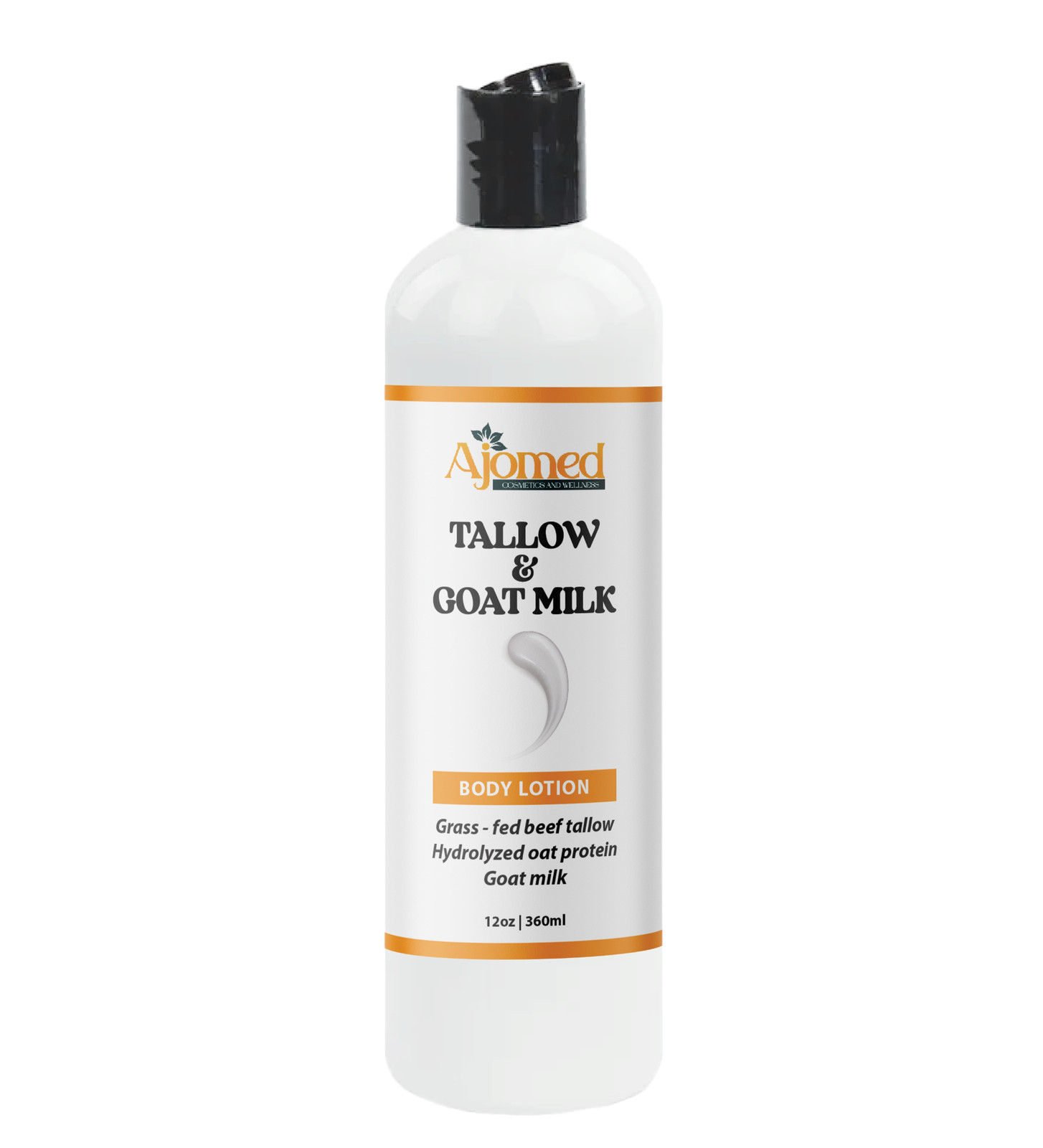 Grass Fed Beef Tallow & Goat Milk Body Lotion- Handmade Unscented Sensitive Skin