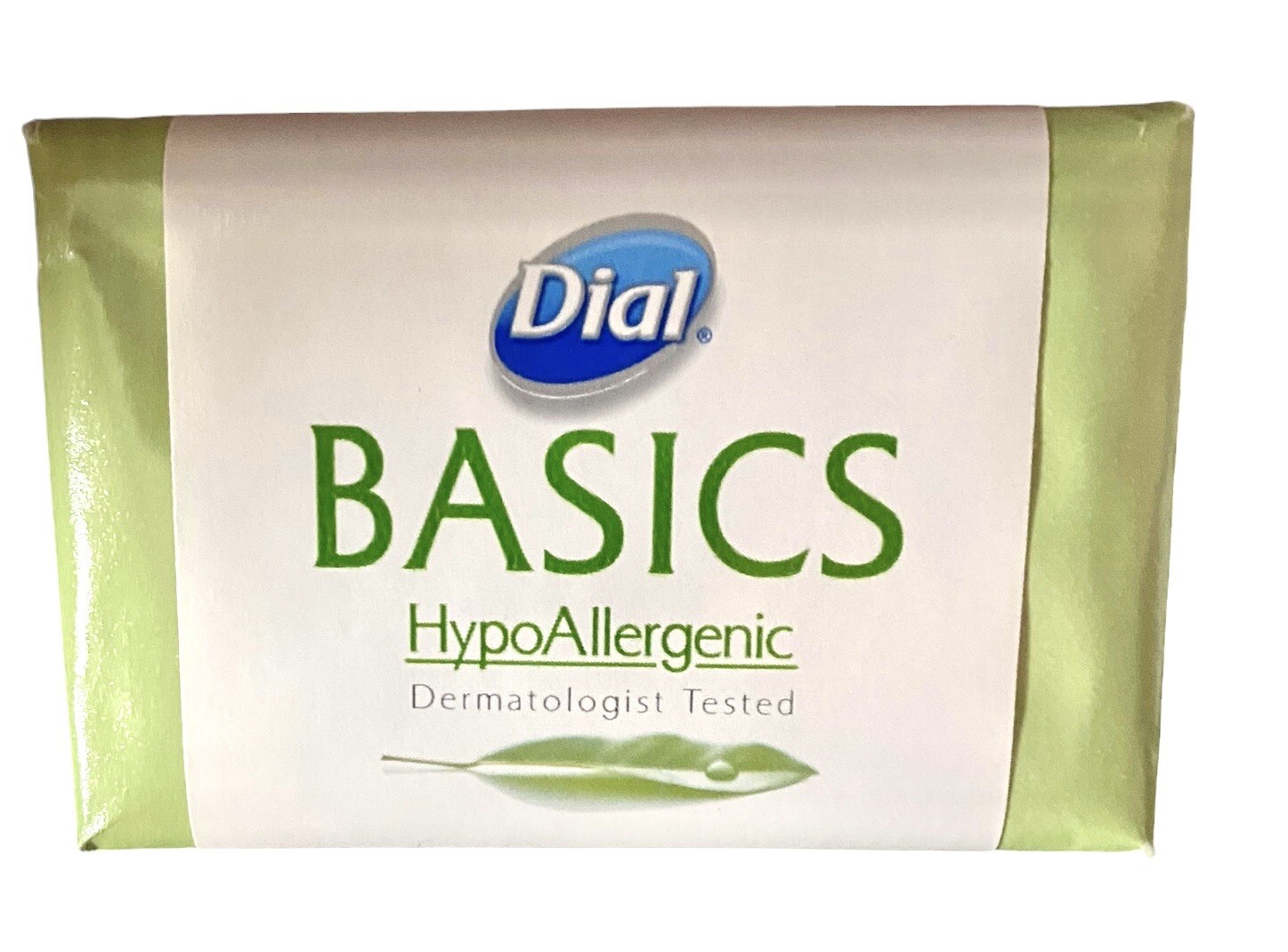 Dial Basics HypoAllergenic Bar Soap 2-Pack 3.2 oz each 2 Bars Discontinued
