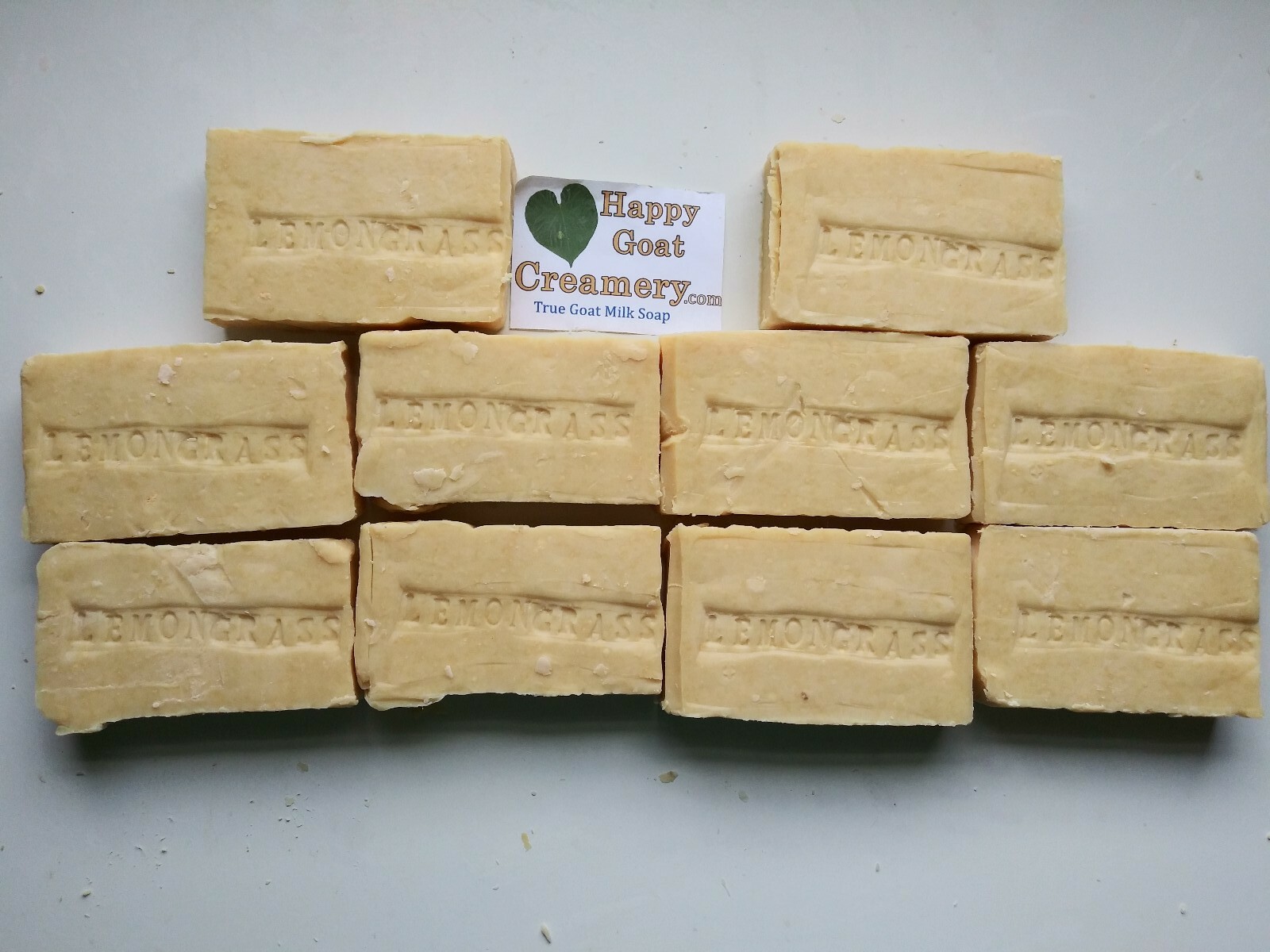 10 BARS GOAT MILK SOAP FREE SHIPPING HAPPY GOAT CREAMERY PURE ESSENTIAL OILS