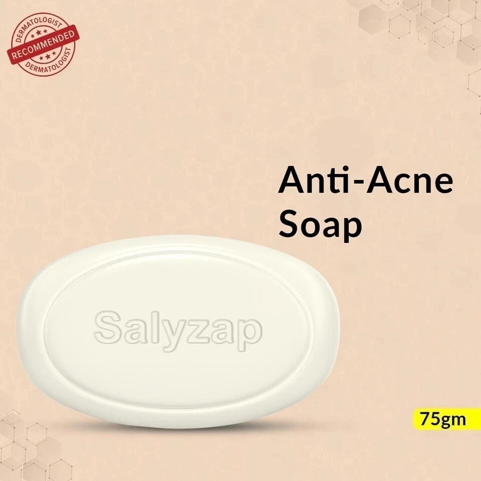 2X Fixderma Salyzap Soap Tea Tree Oil & Vit E Acne-Prone & Oily Skin 75gm W808