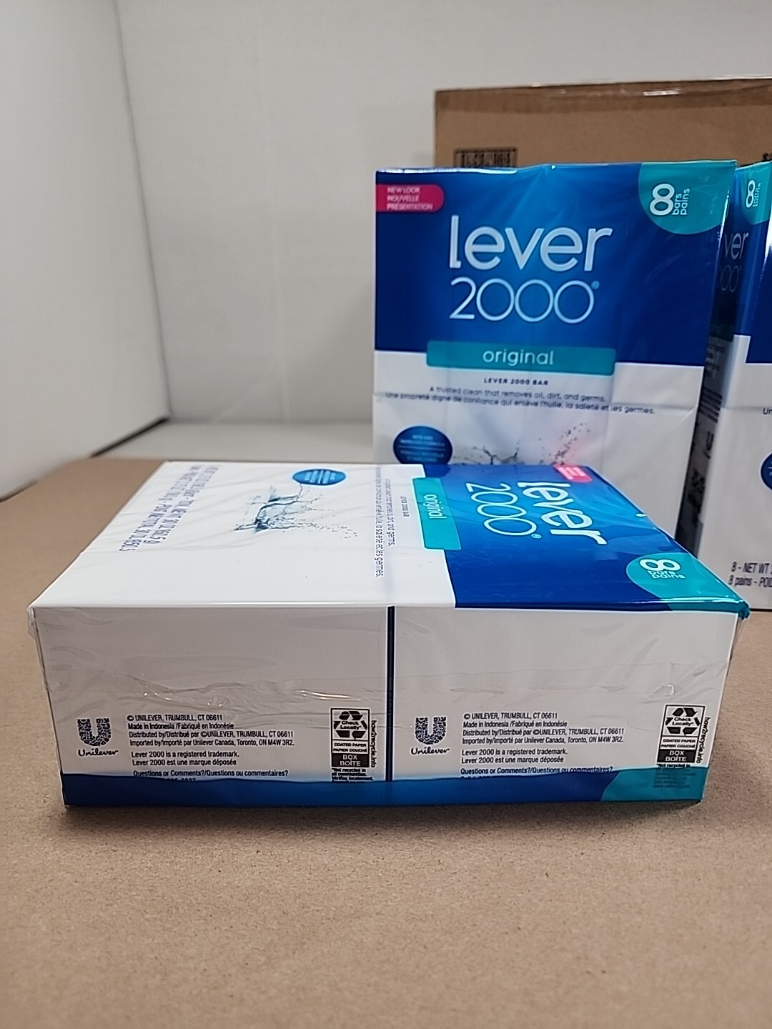 32 Bars Lever 2000 Bar Soap Original 3.75 oz each Sealed Box 32 Count