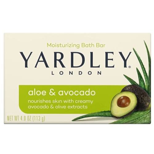 Yardley London Moisturizing Bar Fresh Aloe With Avocado Essence 4 Oz Each