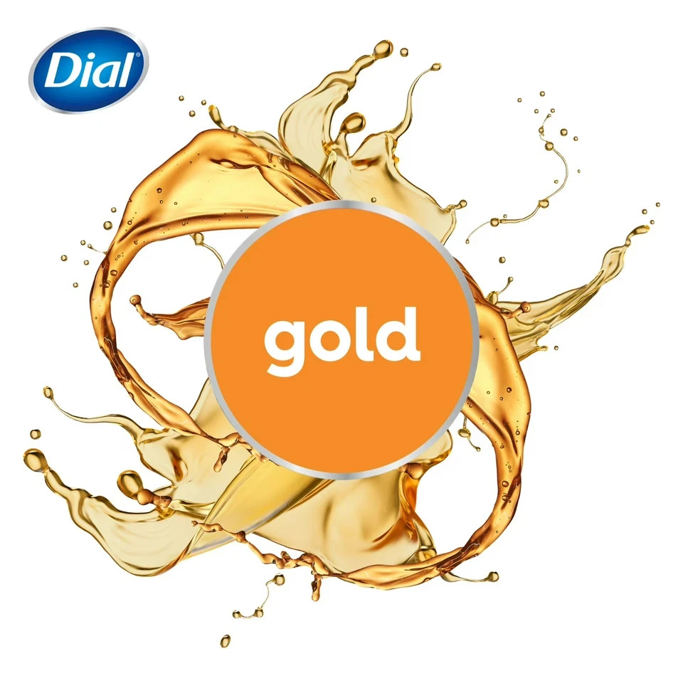 Dial Antibacterial Deodorant Bar Soap, Advanced Clean, Gold 4 oz 12 Bars