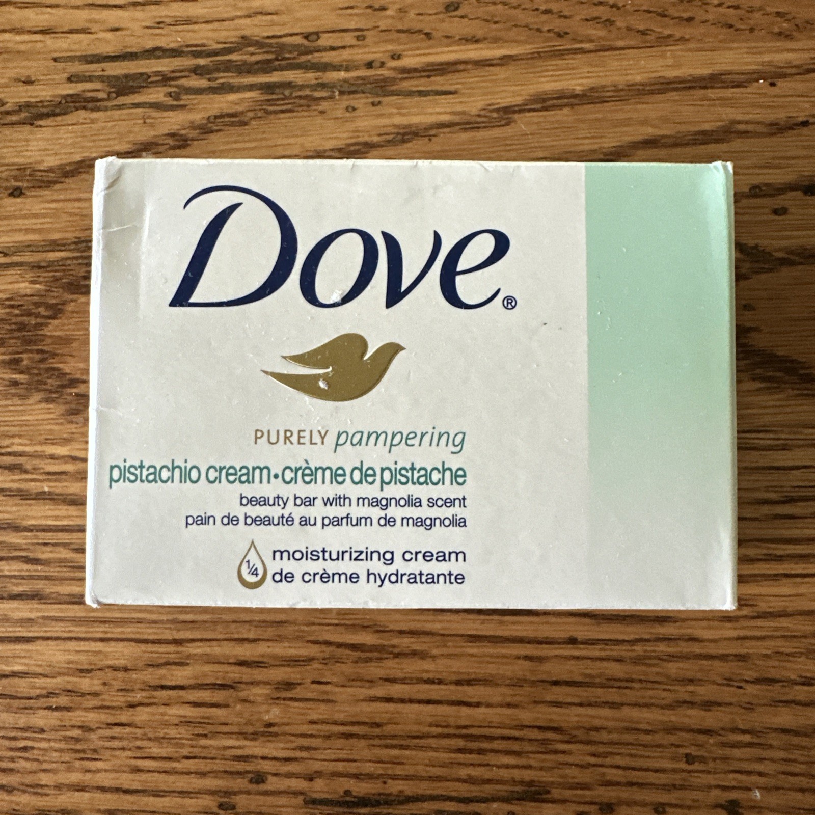 Dove Purely Pistachio Cream Moisturizing Bar Soap Magnolia 4 oz Discontinued