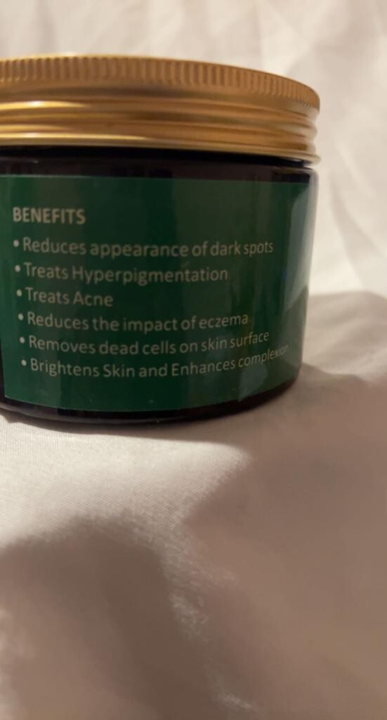 African Black Soap Paste 4 oz. 100% Pure Raw Organic For Body, Face, Acne Scar