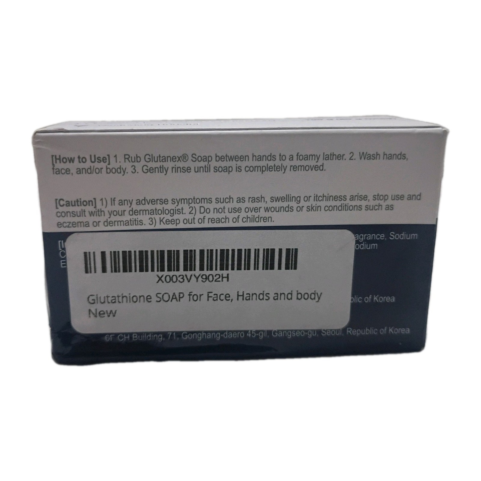 Glutanex Glutathione Soap-Rich Foam-All In One For Face Hands And Body