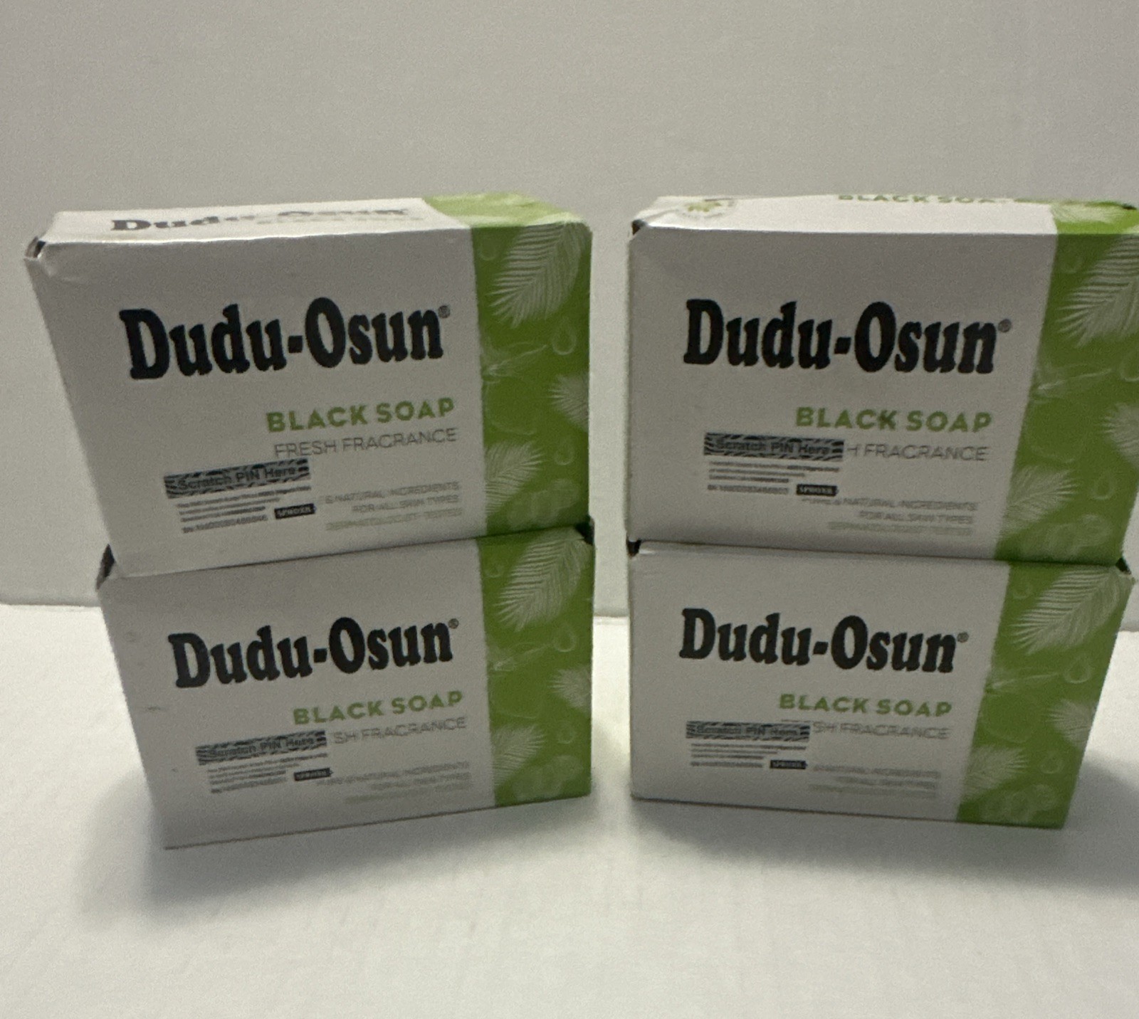 4x NEW IMPROVE DUDU OSUN AFRICAN BLACK Tropical & Natural SOAP