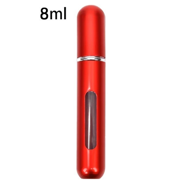 5/8ML Mini Refillable Perfume Atomizer Bottle Travel Portable Spray Pump Case US