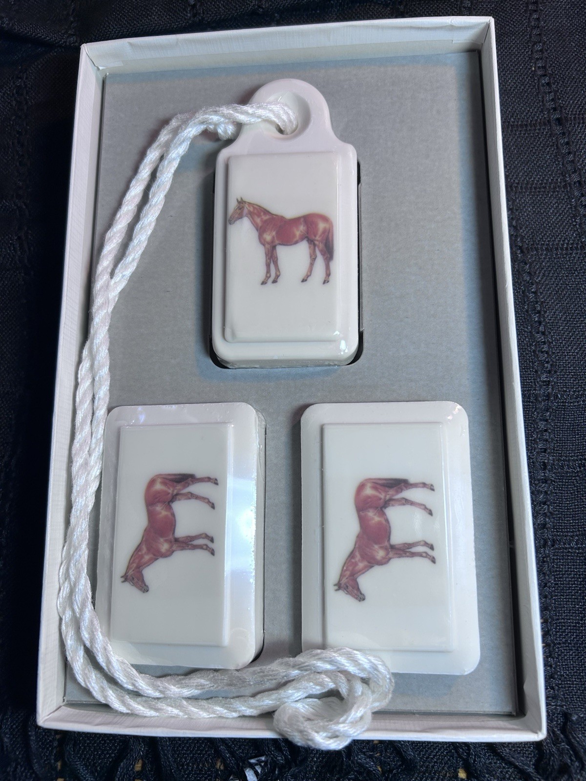 Katherine Gray French Milled Bar Soap w/ Horse Image Design That Lasts