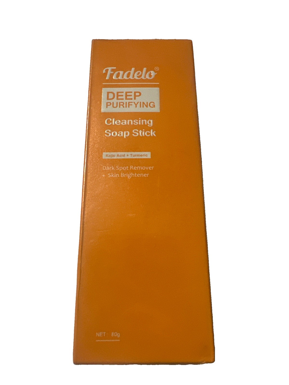 Fadelo Deep Purifying Cleansing Soap Stick Dark Spot Remover 80g NIB Sealed