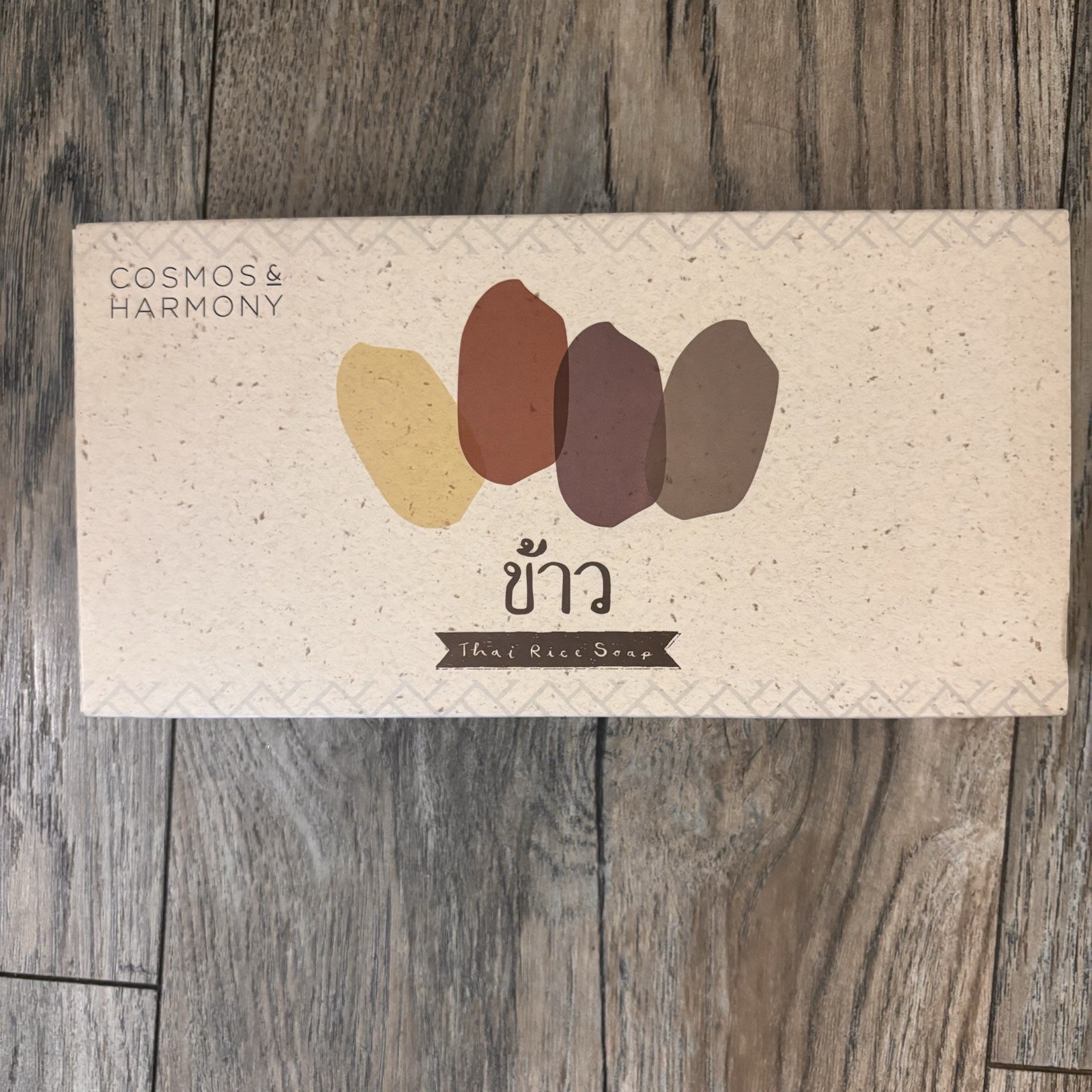 Cosmos and Harmony KHAO THAI RICE SOAP COLLECTIONS – 4 Pieces Soap