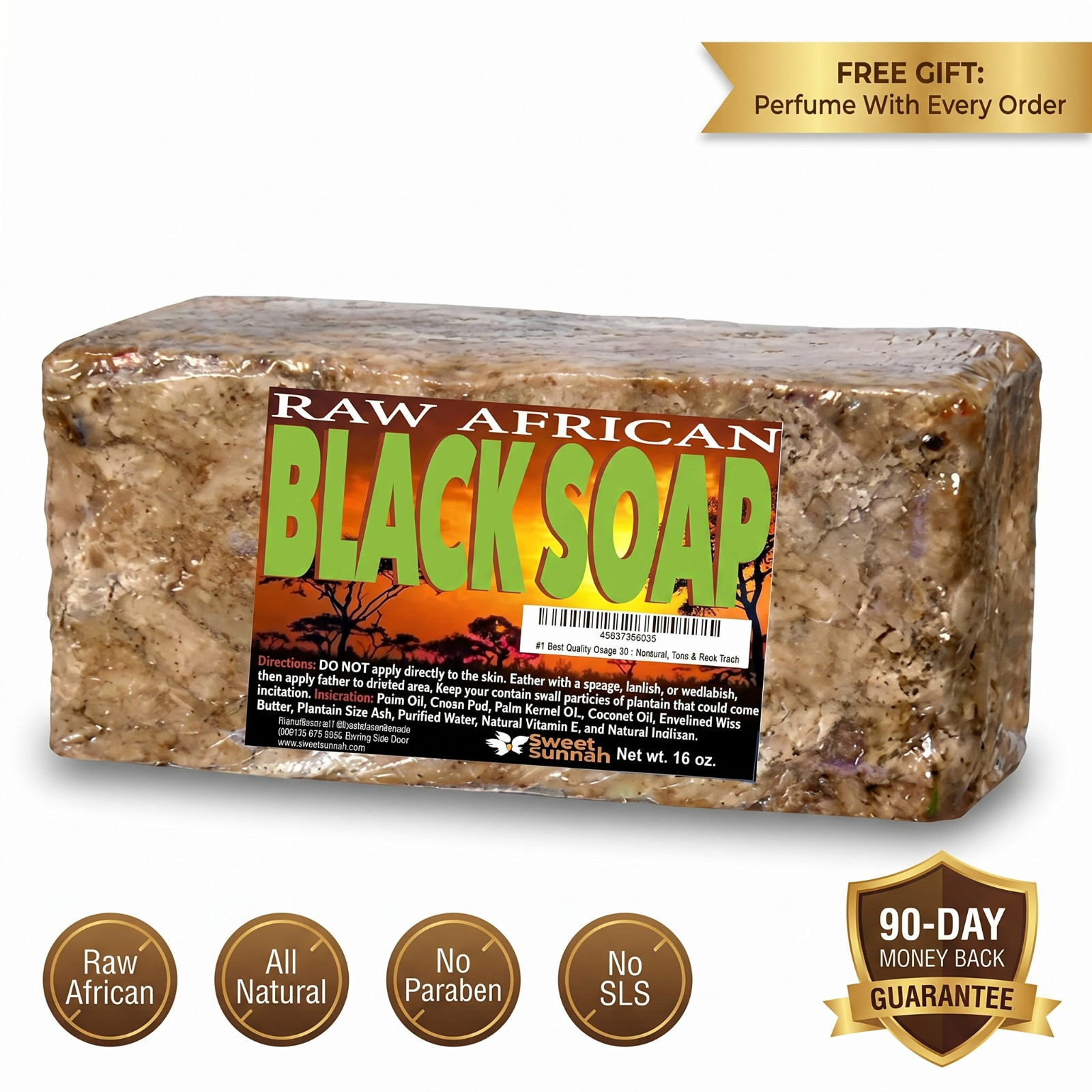 RAW AFRICAN BLACK SOAP – Acne, Eczema, Dark Spots & Deep Cleanse Eczema Relief