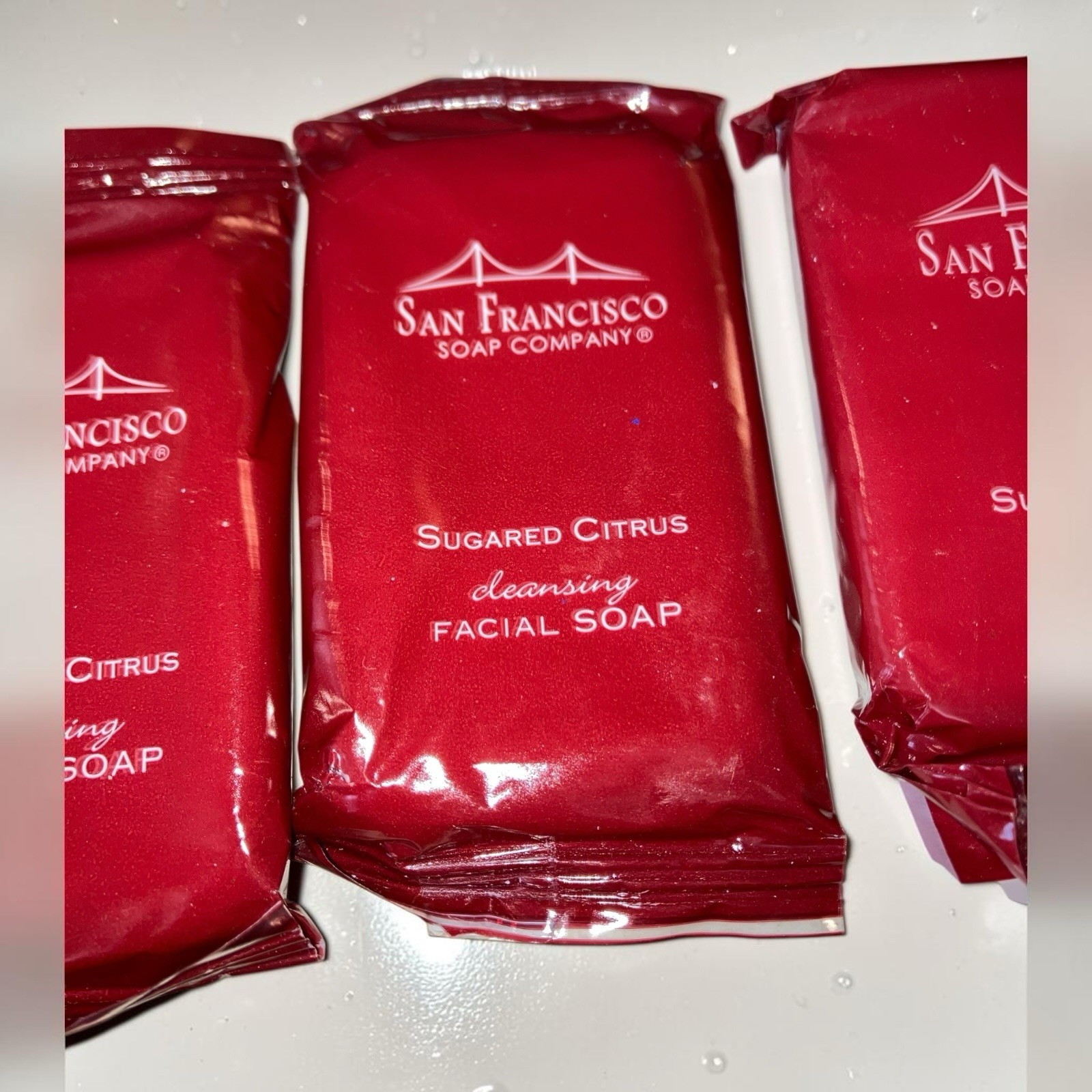 San Francisco Soap Co Sugared Citrus Moisturizing Facial Soap Bath Soap Lot 15
