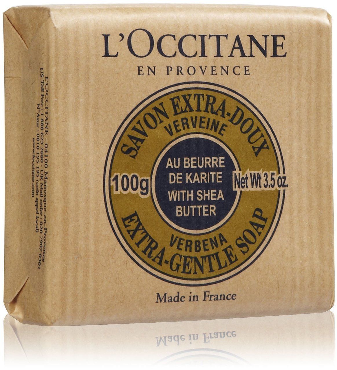 L’Occitane Verbena Shea Butter Extra Gentle Soap 100g/3.5oz 6 Pack
