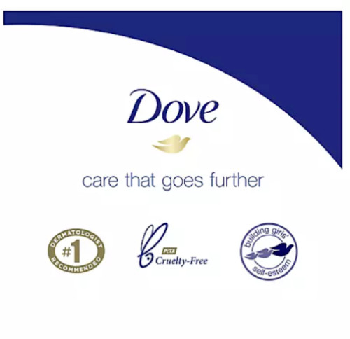 Dove Soap Bar Original White Moisturizing Cream Beauty 135g, 4.75 oz x 12 Pack