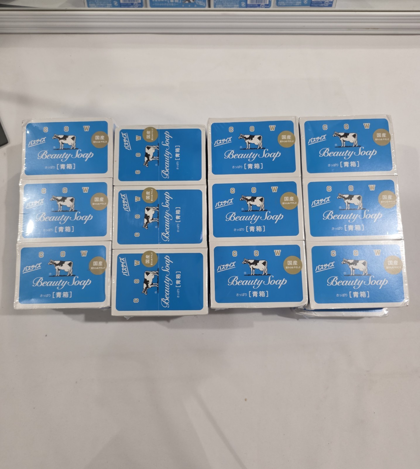 Cow brand Beauty Soap refreshing Blue 85g×6pieces From Japan