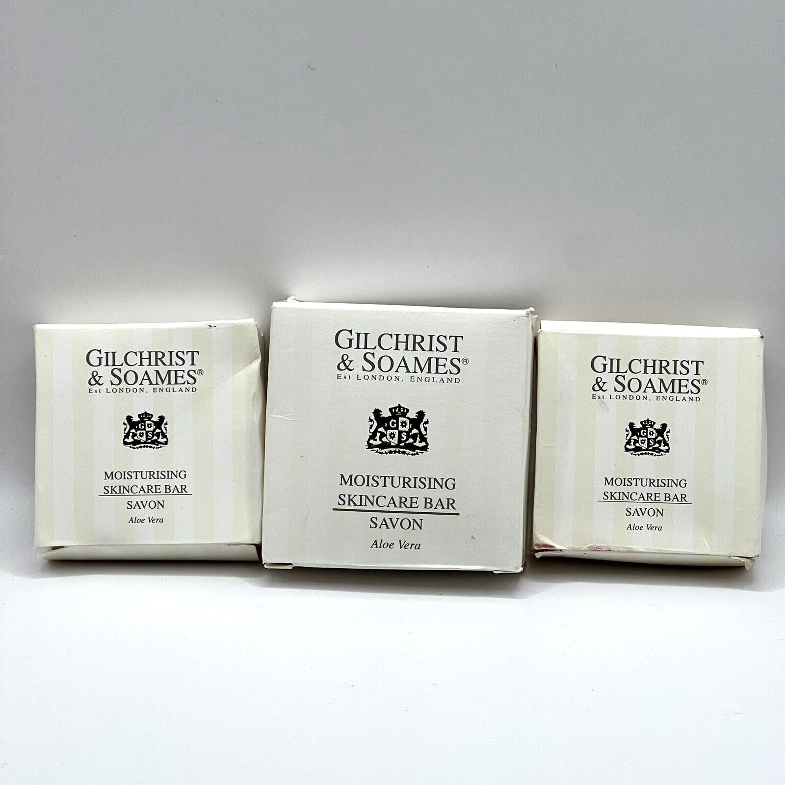 Gilchrist & Soames Aloe Vera Moisturizing Skincare Bar 1.2, 2.2 Oz Hotel Branded