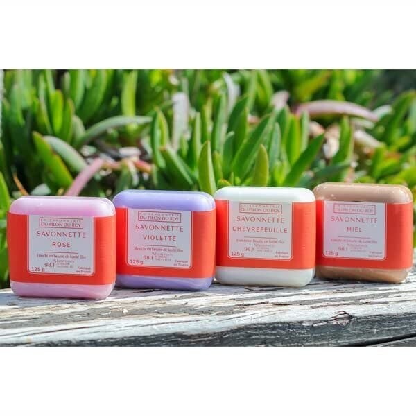Honeysuckle Bar Soap 125g 98.1 Natural Ingredients Organic Shea Butter by La…