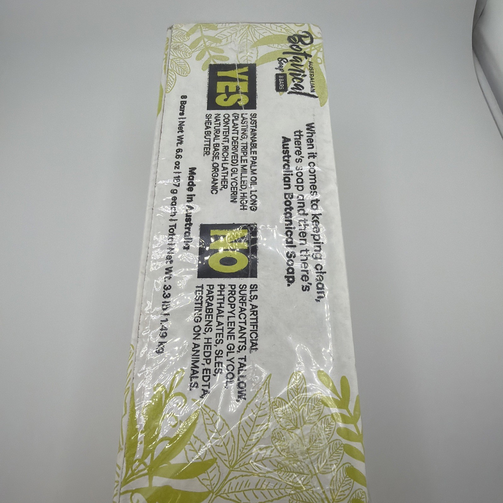 Australian Botanical Soap Goat Milk Scented Body Bars 8 Pack 6.8oz Each new pack
