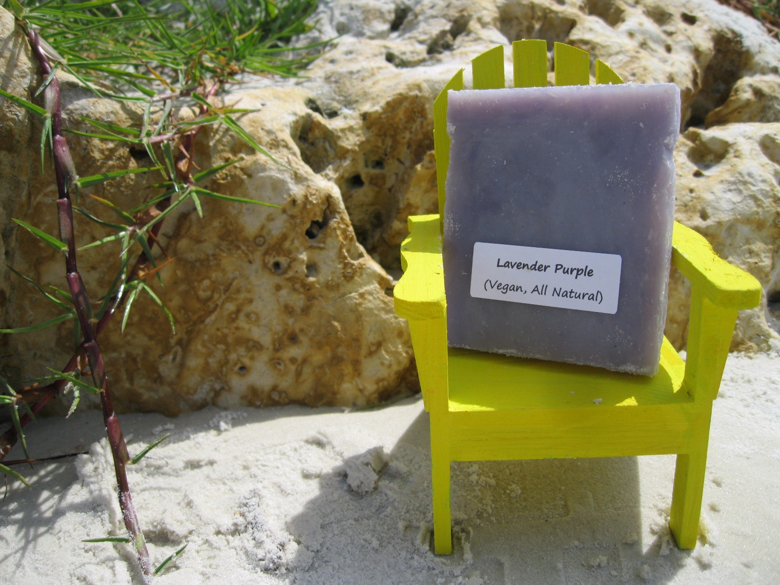1LB LOT BULK Handmade Handcrafted Natural Soap LAVENDER PURPLE VEGAN