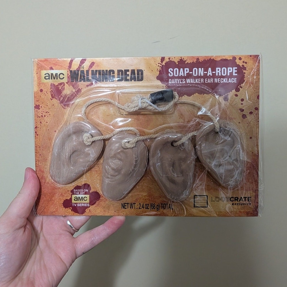 The Walking Dead Soap-On-A-Rope Daryl Walker’s Ear Necklace