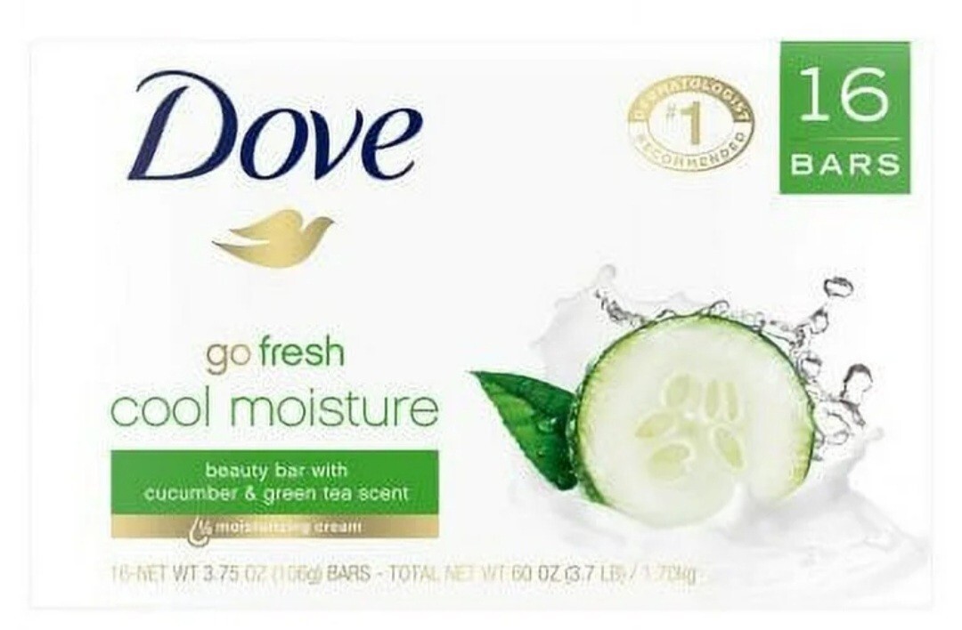Dove (GO FRESH COOL MOISTURE) 16 Bars