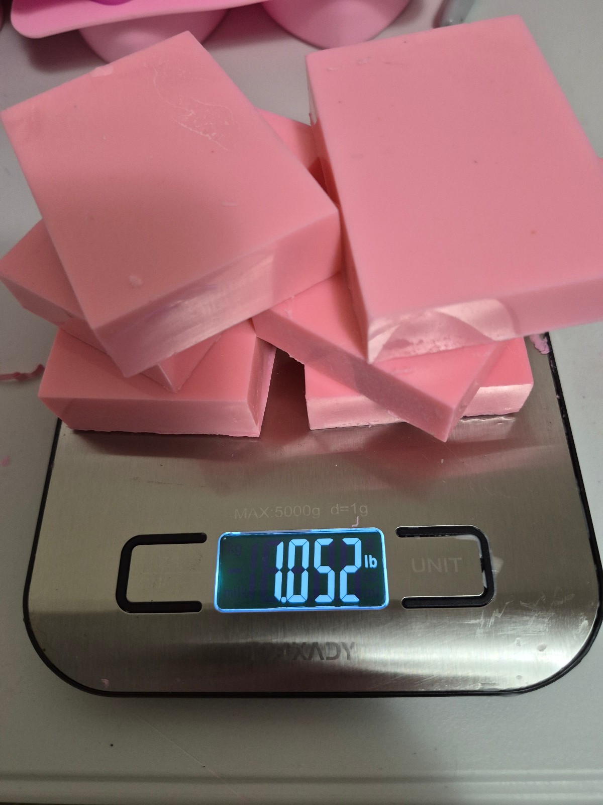 Watermelon handmade soap 6 bars