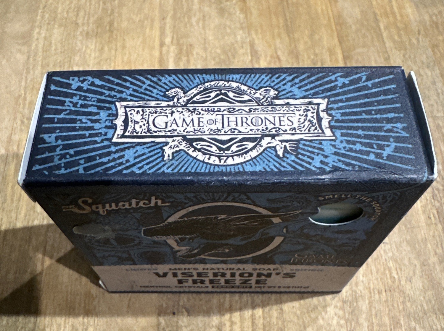 Dr. Squatch Limited Edition Game Of Thrones VISERION’S FREEZE Natural Soap Bar