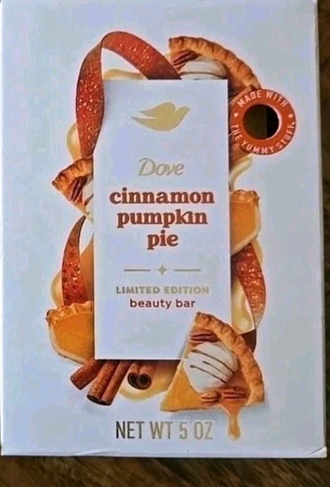 BARS Dove Limited Edition Cinnamon Pumpkin Pie Beauty Bar Soap 5 OZ EA