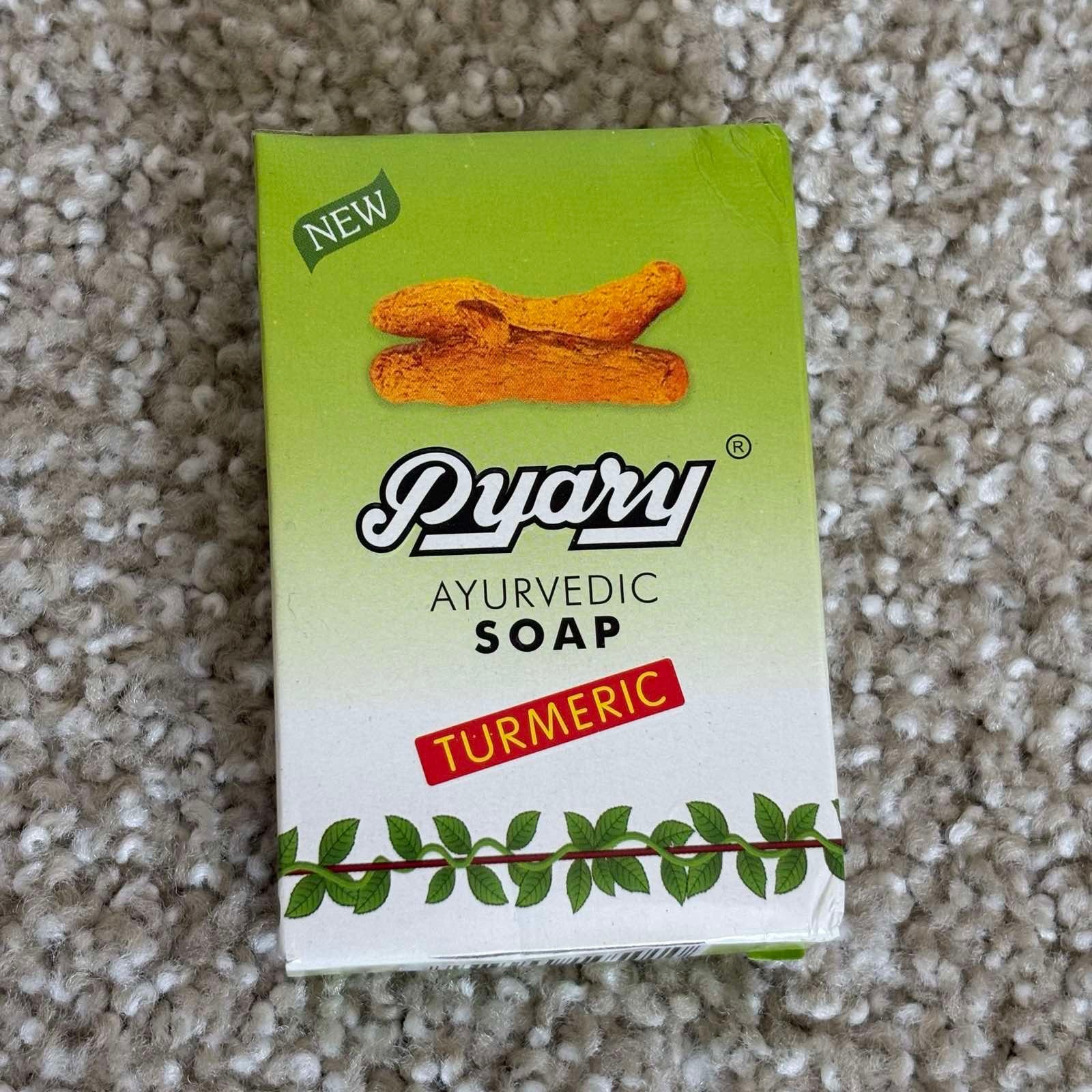 Pyary Ayurvedic Turmeric Soap Bar Soap