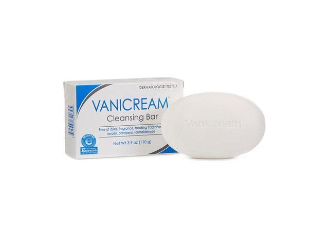 Vanicream Gentle Cleansing Bar Pack of 5 Fragrance Free for Sensitive Skin