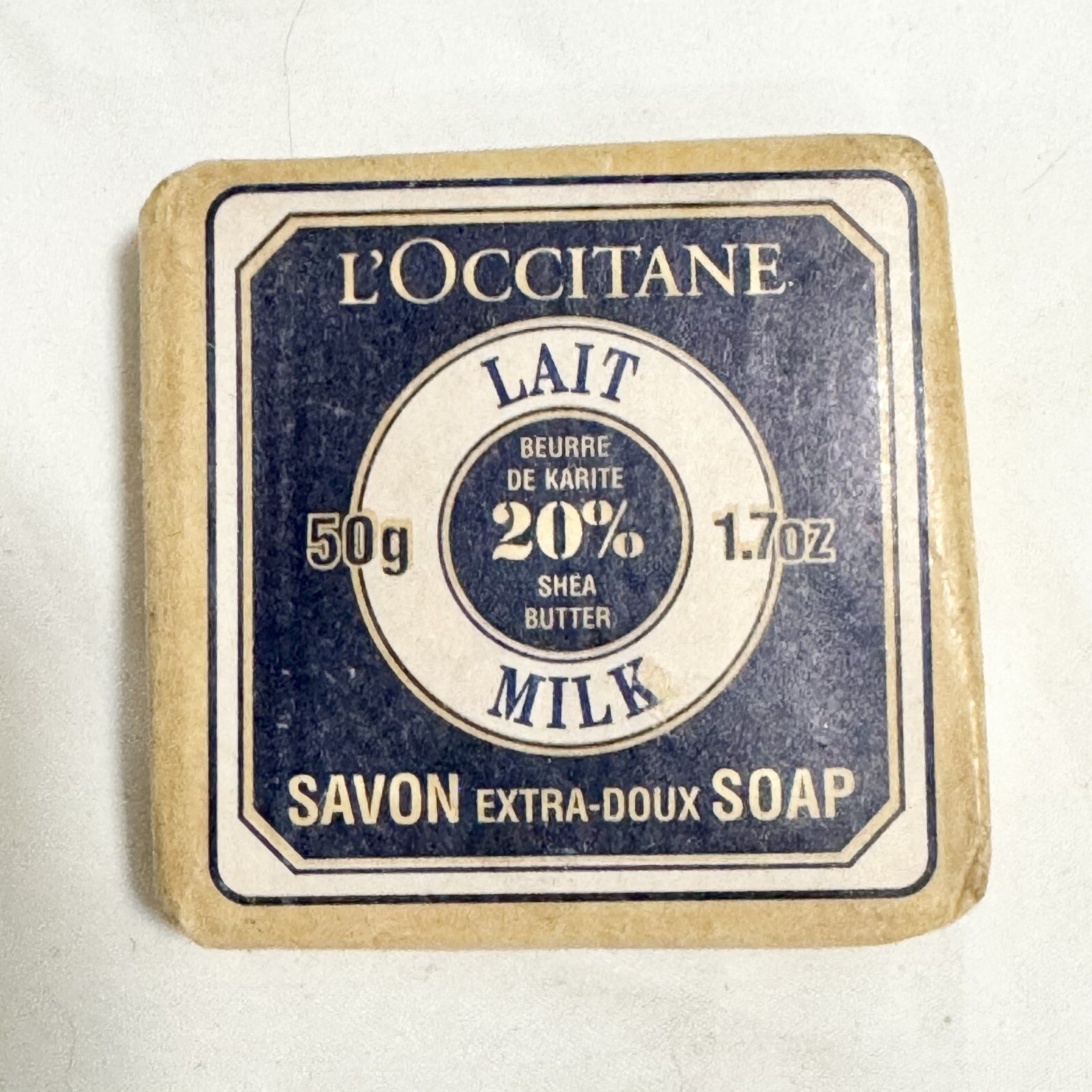 L’Occitan Savon Extra-Doux Shea Butter Milk Palm Oil Extra Gentle Soap 1.7 New