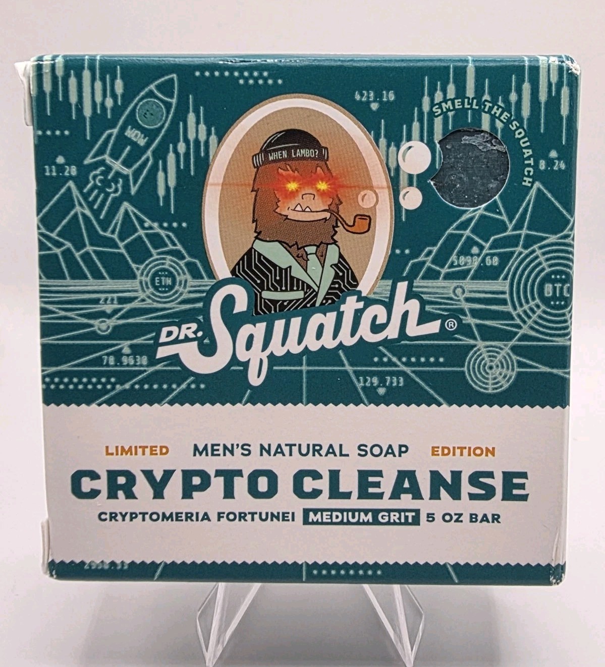 Dr. Squatch Crypto Cleanse 5 Oz Limited Edition Soap (Discontinued)