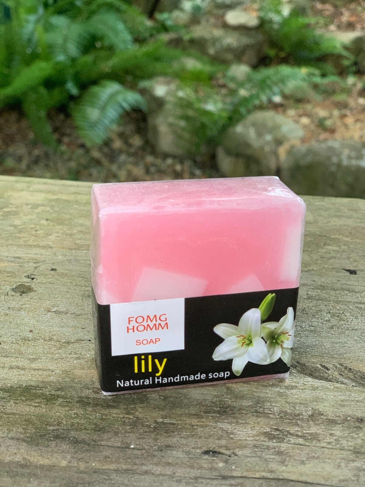 Handmade Natural Glycerin Soap Jasmine, Lily, Guava, Bamboo Charcoal