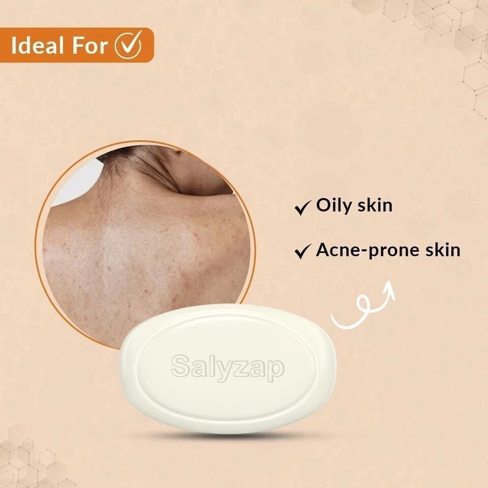 2X Fixderma Salyzap Soap Tea Tree Oil & Vit E Acne-Prone & Oily Skin 75gm W808