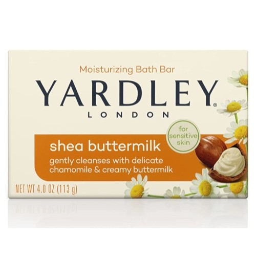 7 Pack Yardley London Soap Bars Sensitive Skin Shea Buttermilk 4 Oz Each