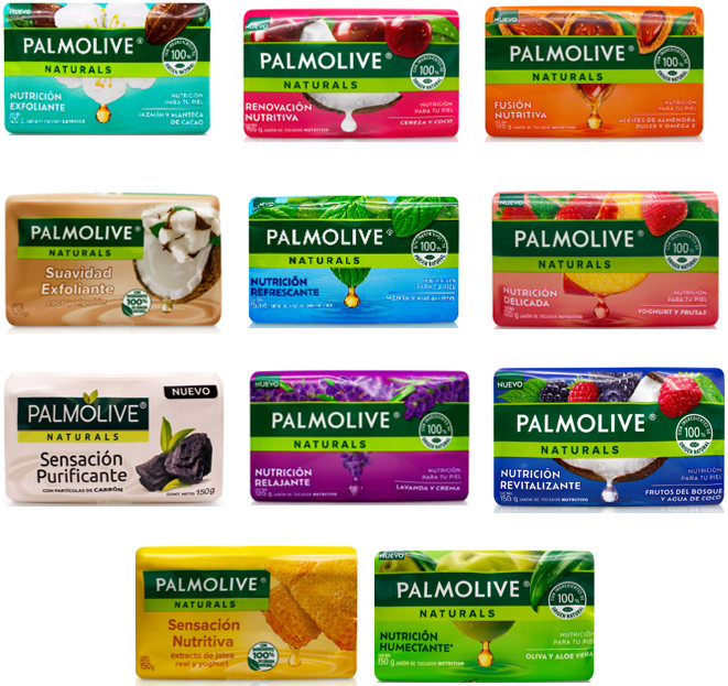 1 Unit – Palmolive – Soap Bars 120 gr – Pick Scent