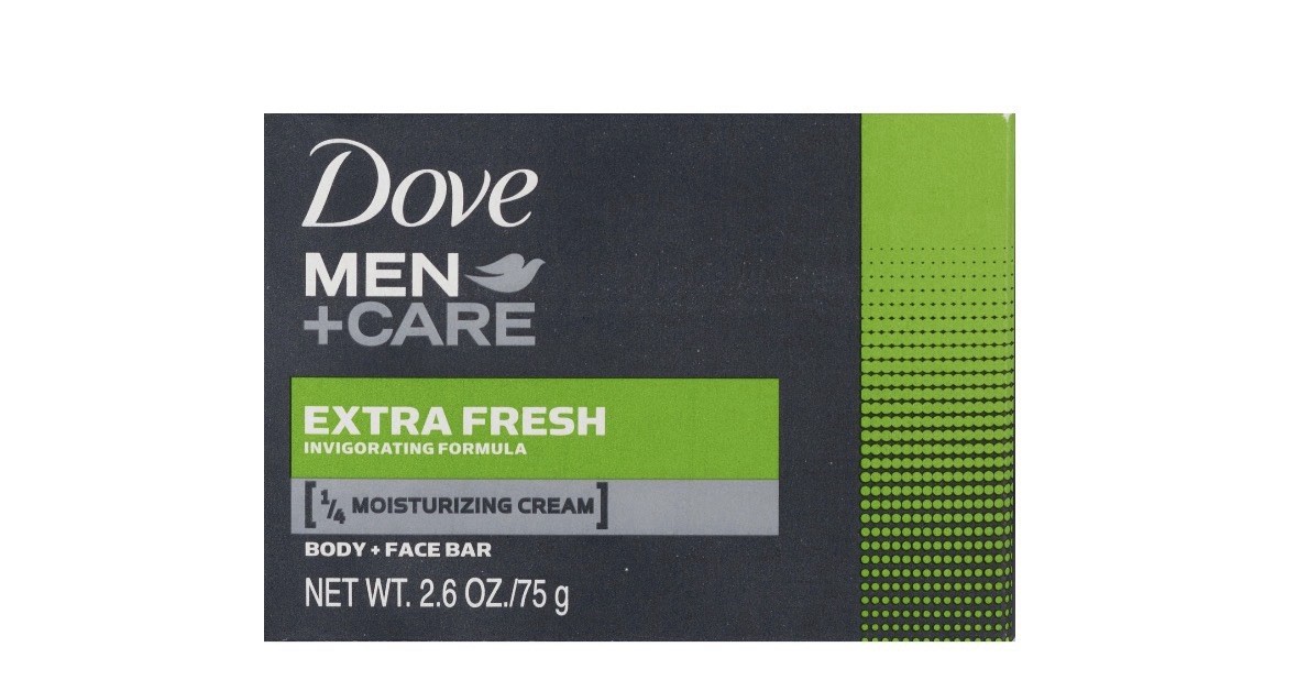 Dove Men+Care Bar Soap,Extra Fresh 2 Bar