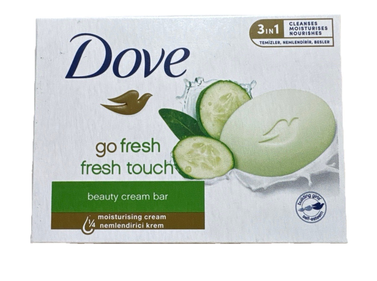 (SET OF 10) Dove Go Fresh Fresh Touch Beauty Cream Bar 90g Made in Germany