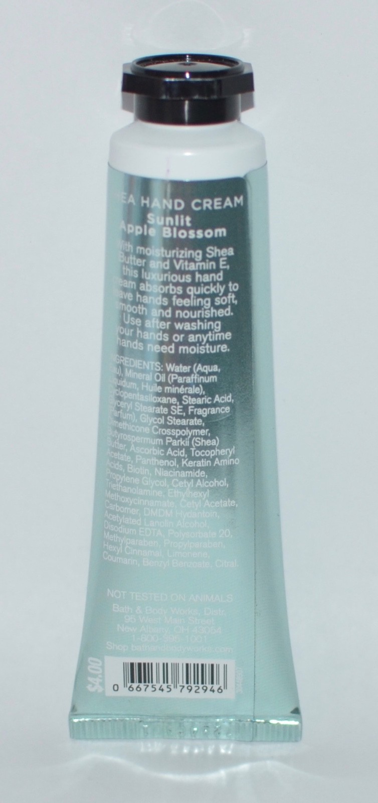 BATH & BODY WORKS OH WHAT FUN SUNLIT APPLE BLOSSOM HAND CREAM LOTION TRAVEL SIZE