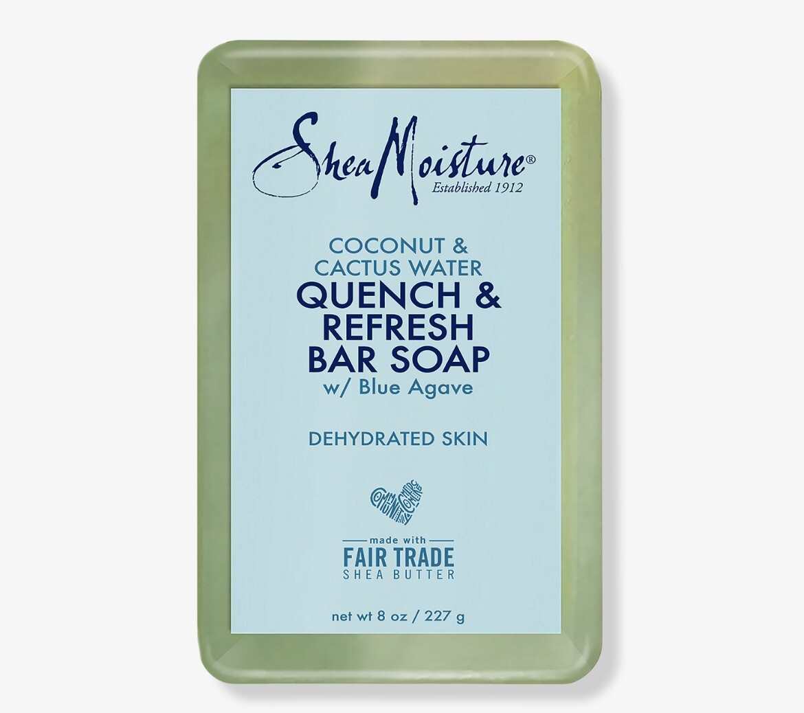Shea Moisture Coconut & Cactus Water W/Blue Agave Quench & Refresh Hydrate Soap