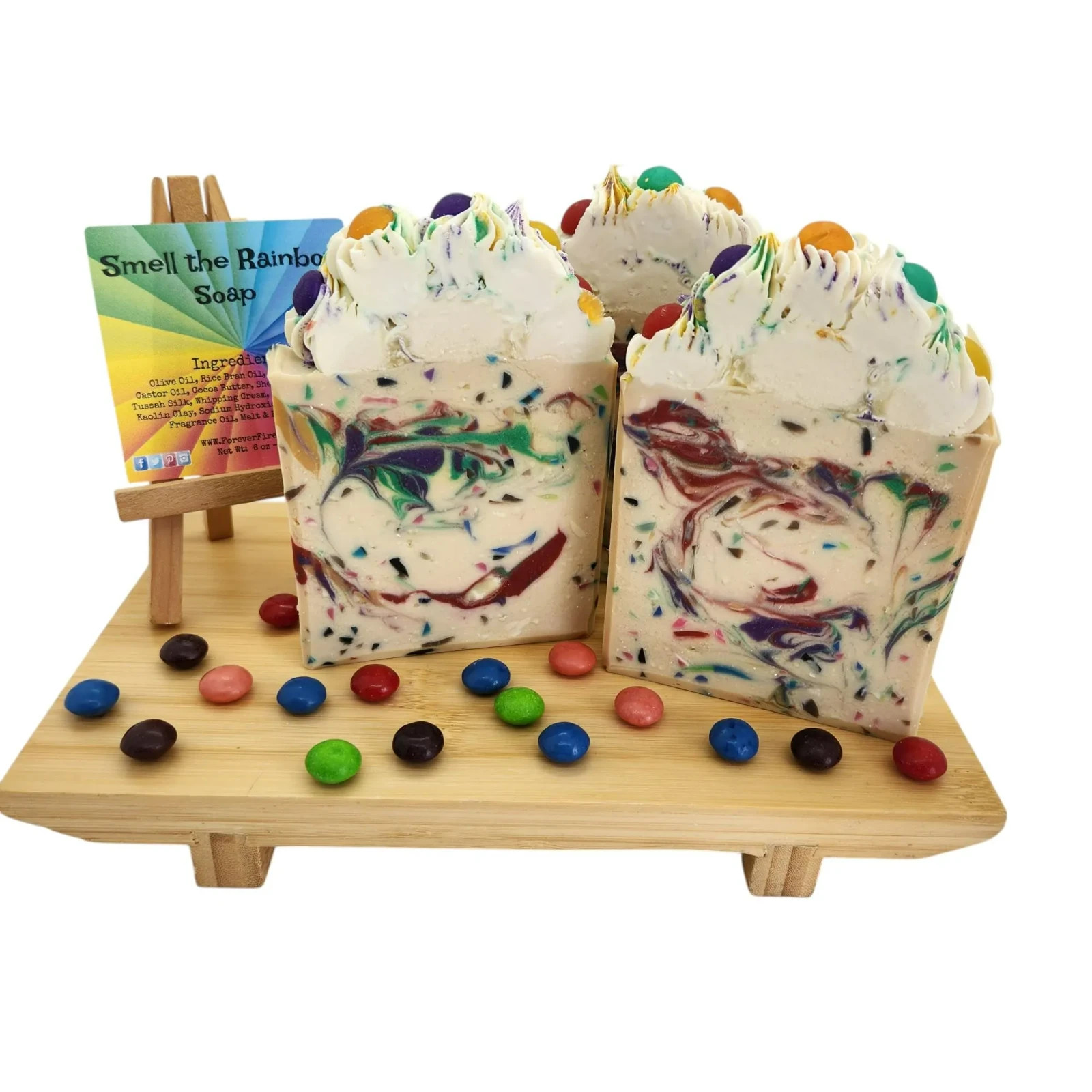 Smell The Rainbow Bar Soap / Candy Soaps