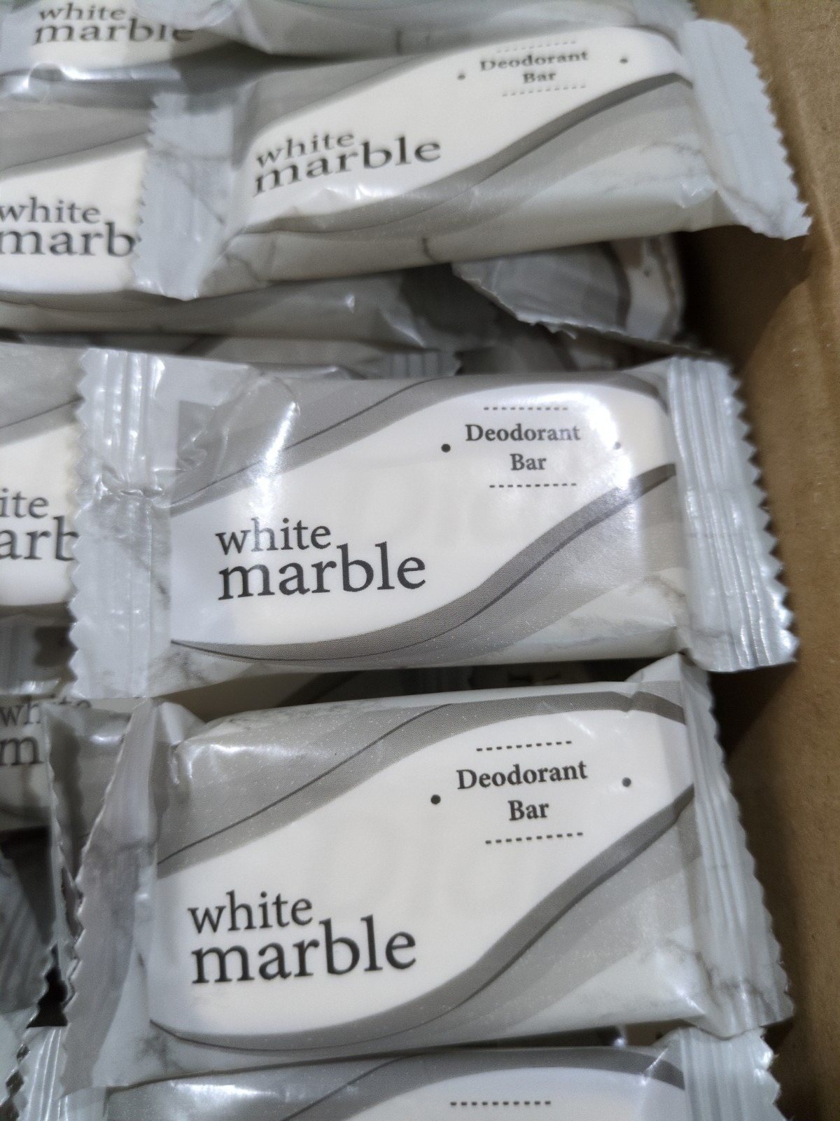 100 ct Dial White Marble Deodorant Bar Soap Bulk Hotel Travel Guest Size Lot